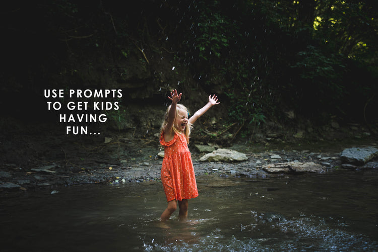 That's what she said: Photography prompts for kids