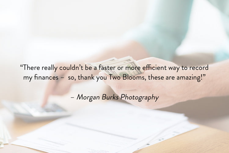 Financial spreadsheets for photographers