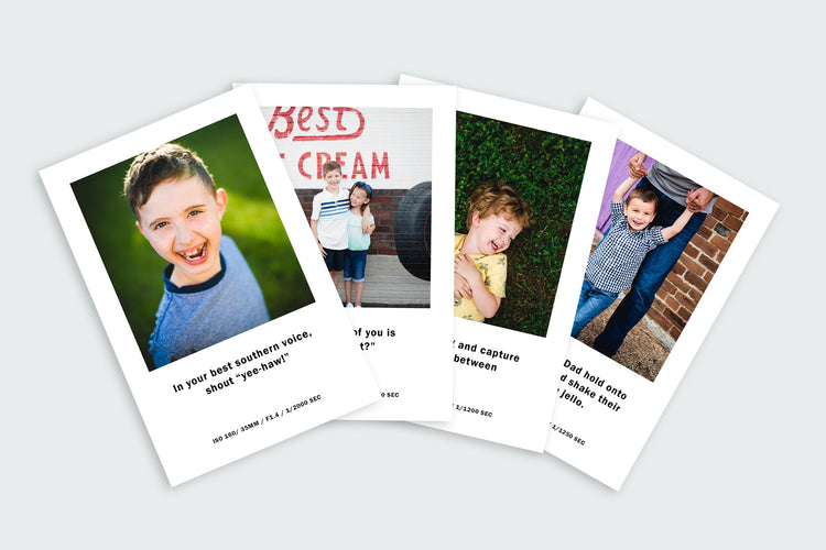 That's what she said: Photography prompts for kids