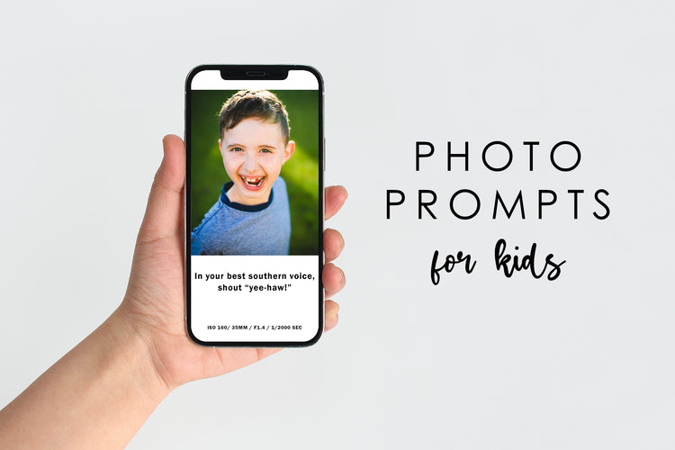 That's what she said: Photography prompts for kids