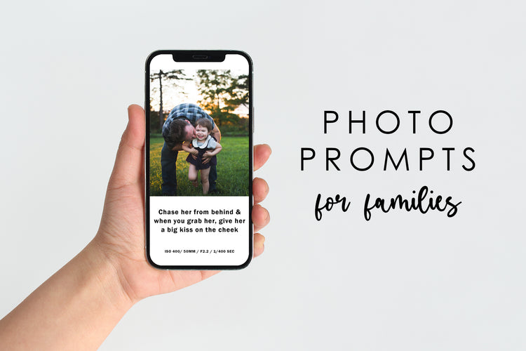That's what she said: Photography prompts for families & kids